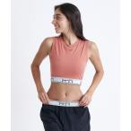 ラッシュガード SUNSET WAVES S/L/ロキシーカップ付きショート丈ラッシュガード(水着) レディース