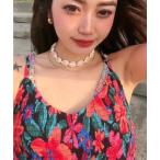 ワンピース HOT TROPICS MAXI PRI/ロキシーボタニカル柄マキシワンピ