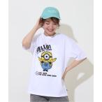 ショッピングミニオン tシャツ Tシャツ レディース 親子お揃い ミニオン マジックTシャツ 9292A