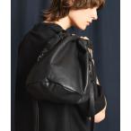 ショルダーバッグ 「UNISEX」「EX」Vegan Leather Effect Shoulder Drawstring Bag/ヴィーガンレザーエ
