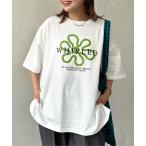 ショッピングTシャツ tシャツ Tシャツ レディース アソート柄ビッグT