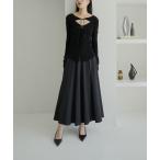 スカート パネルドレープマキシスカート / Paneled Drape Maxi Skirt
