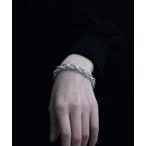 ショッピングブレスレット ブレスレット 「YArKA/ヤーカ」chain bracelet made of intertwined circles of insteps. 「D
