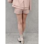 パンツ 「セットアップ対応」コンパクトショートパンツ レディース
