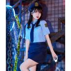 コスプレ 「 ミニスカートポリス 」 ハロウィン コスプレ ポリス 仮装 大人 女性 可愛い ハロウィンコスプレ レディース 警察