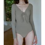 ショッピングswim 水着 「SWIM WEAR/水着」ニュアンスリボン水着 レディース