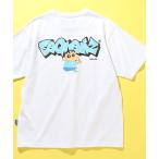 tシャツ Tシャツ メンズ 「SEQUENZ/シークエンズ」×「クレヨンしんちゃん」GRAFFITI S/S TEE / アートワークデザイン クルー
