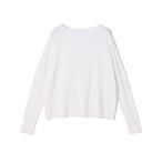tシャツ ガーゼフライスジャージー ボートネックプルオーバー レディース
