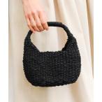 かごバッグ カゴバッグ ハーフムーンミニバッグ