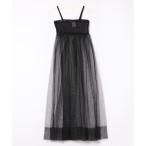 ワンピース ANNA SUI NYC チュールキャミソールドレス