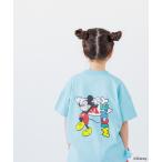 ショッピングプリント tシャツ Tシャツ キッズ Disney バックプリントTシャツ　112948