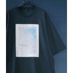 tシャツ Cool Touch Front ＆ Back Print Grafic Pattern T-shirt/接触冷感 バックプリント 前面プリ