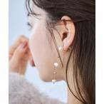 イヤリング PEARL STATION EARRINGS 淡水バロックパール イヤリング レディース