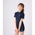 ショッピング水着 水着 キッズ 「FILA/フィラ」スクールフルジップセパレート水着 スクール水着 スイミング 男女兼用