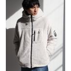 ブルゾン アウター 「GERRY/ジェリー」ワンポイント刺繍ロゴ ジップアップ フーデットジャケット メンズ レディース