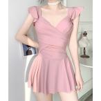  купальный костюм sia-do King оборка рукав One-piece купальный костюм женский 