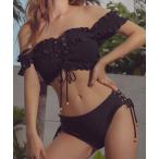  купальный костюм шнуровка спереди выше автомобиль - кольцо оборка бикини женский 