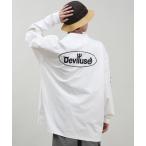 ラッシュガード 「ムラサキスポーツ限定」DEVILUSE/デビルユース 長袖Tシャツ オーバーサイズ 水陸両用 ラッシュガード フェス 243OO1L
