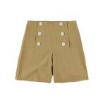 パンツ 「ZOY」WOMENS ポリエステルダイドオックスフォード ハーフパンツ レディース
