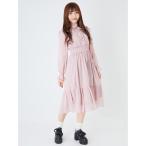 「Ank Rouge」 長袖ワンピース M ピンク レディース