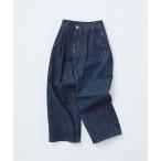 ジーンズ デニム デニムパンツ 12.5OZデニム タックパンツ レディース