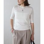 ショッピング冷感 tシャツ 接触冷感ダイバーニットT レディース