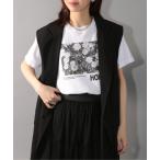 tシャツ 「THE FINAL VIEW」Vintage message photo T-shirt UNISEX メッセージ フォトTシャツ ユニセ