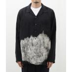 シャツ ブラウス メンズ MARKAWARE (マーカウェア) OPEN COLLAR SH L/S CLOUDY BLEA  A24A-16SH11