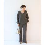 「Deuxieme Classe」 「EVERYDAY I LIKE.」ブーツカットパンツ 36 グレー レディース