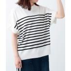 ニット セーター チューリップ袖デザインニットプルオーバー レディース