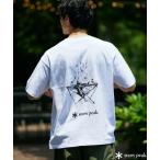 tシャツ 「追加」SNOWPEAK / スノーピーク 別注 Camp Fire プリントTシャツ メンズ