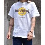 tシャツ 「ヴィンテージ古着」90's Hard Rock CAFE / ハードロックカフェ ロゴ プリントTシャツ USA製 メンズ レディース
