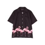 ショッピングアロハシャツ シャツ ブラウス メンズ LUSOR（ルーソル）Flamingo Aloha Shirt フラミンゴアロハシャツ