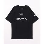 ショッピング浴衣 メンズ ラッシュガード メンズ RVCA SPORT メンズ RASHGUARD SS ラッシュガード 「2024年夏モデル」/ルーカ半袖ラッシュガード(水着