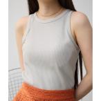 タンクトップ ノースリーブ ベーシックカップ付きアメリカンスリーブタンク レディース
