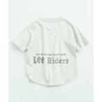 ショッピングlee tシャツ Tシャツ キッズ Lee/リー「110-150cm」ラウンドヘム ハーフスリーブTシャツ