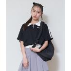 tシャツ 「LTXC」インナーつきハーフジップ キッズ 子供服 女の子