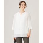 ショッピングローン ブラウス シャツ ラミーローンプルオーバー ブラウス レディース