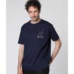 tシャツ ペイズリーロゴ シルケットスムース Tシャツ メンズ