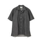 ショッピングINDIVIDUALIZED シャツ ブラウス メンズ 「別注」INDIVIDUALIZED SHIRTS コットンシャンブレー キャンプカラーシャツ