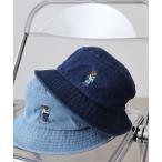 ショッピングハット 帽子 ハット TESTIFY ウォッシュデニ　ベアー　ハット レディース