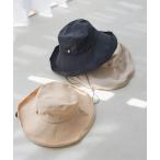 帽子 ハット UVカットつば広ブリムハット レディース