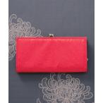 財布 「カヤ」透かし花 長財布 レディース