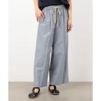 パンツ ストライプワイドパンツ レディース