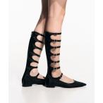 サンダル Lyricリリックグラディエーターポインテッドトゥフラット レディース