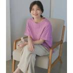tシャツ 「UR TECH」USAコットンロールスリーブTシャツ レディース