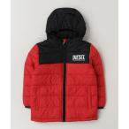 ダウン アウター DIESEL(ディーゼル)Kids & Junior ブランドロゴダウンジャケットコート キッズ 子供服 男の子 女の子