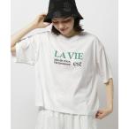 ショッピング半袖トップス プリント ロゴ tシャツ Tシャツ レディース 機能付きアソートロゴTシャツ