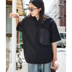シャツ +phenix/プラスフェニックス TECH SS-SHIRT/テック ショートスリーブシャツ/半袖/リラックスフィット メンズ