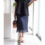 スカート レースタイトスカート
